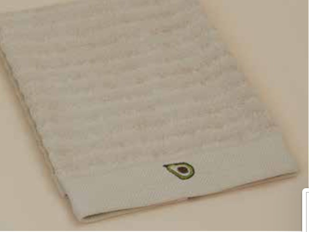 Elegant beige Kitchen Towel - Vera, made from soft cotton, perfect for adding a neutral touch to your kitchen