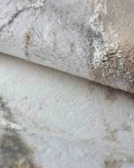 Elegant ecru and beige bath rug with subtle silver accents, offering a sophisticated and neutral design perfect for any bathroom