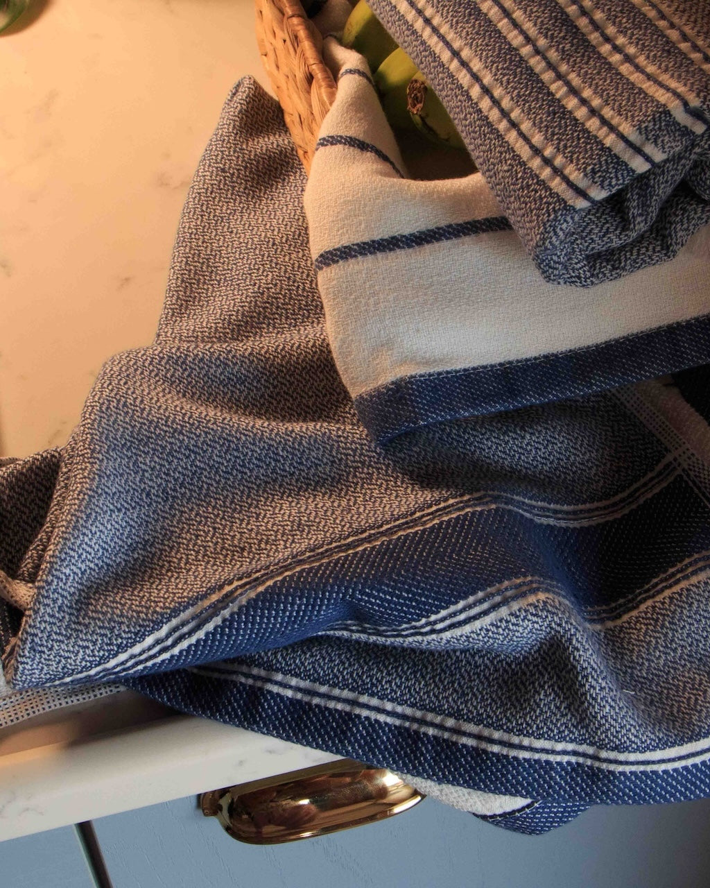 Minoa - USA Canada - Sustainable Luxury - Elis Organic Aegean Cotton Kitchen Towel