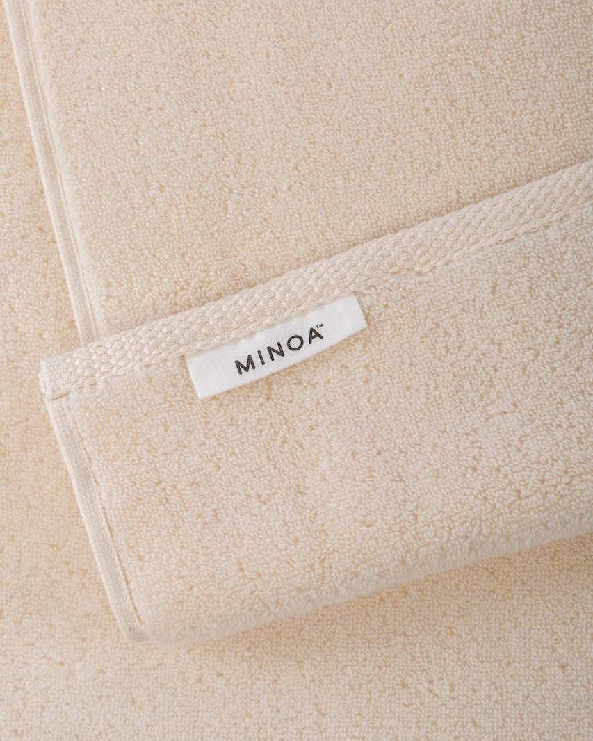 Minoa - USA Canada - Sustainable Luxury - Plush Lite Aegean Cotton Bath Towel