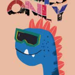 Kids Beach Towel - Dino