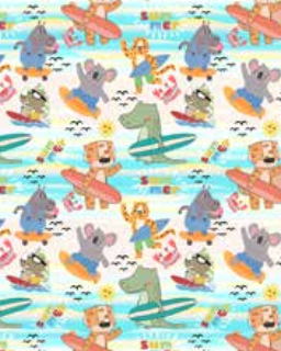 Kids Beach Towel - Surf Bang