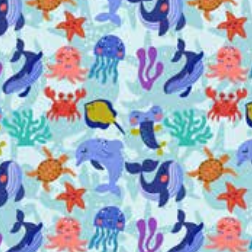 Kids Beach Towel - Undersea