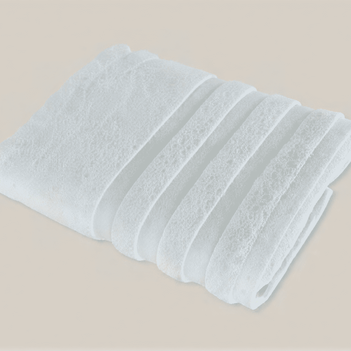 Velora 550-GSM Cotton Towel in mint, an organic cotton towel designed with soft cotton for a fresh, cozy experience after every bath or shower.
