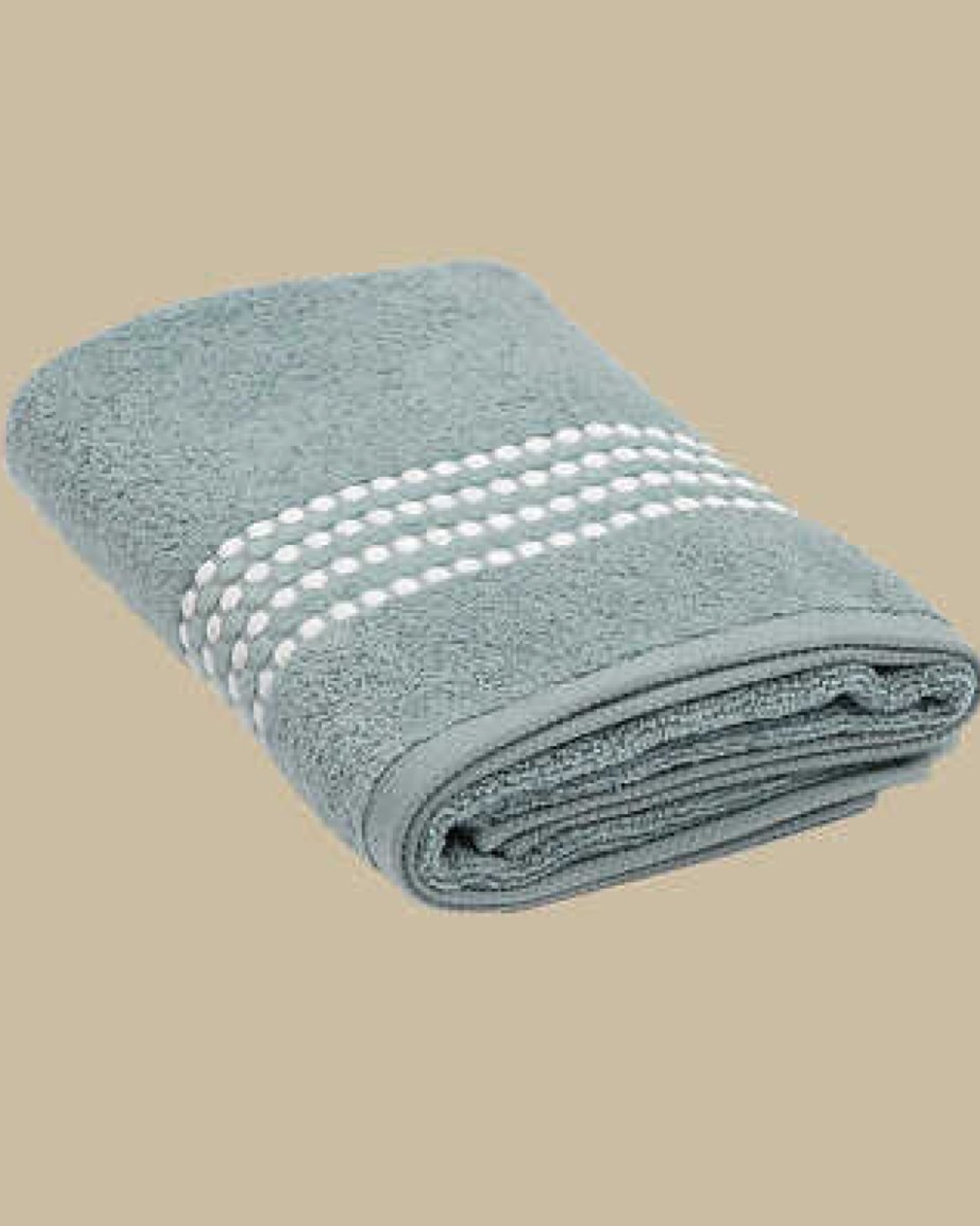 Classy 460-GSM Cotton/Viscose Towel in mint, an organic cotton towel featuring a soft, soothing colour and plush texture for a comfortable post-bath experience