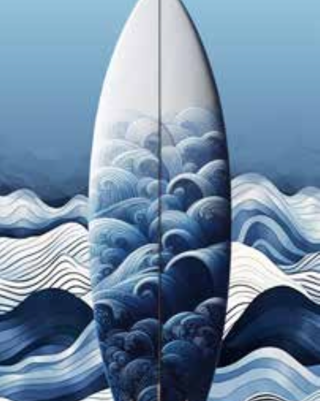 Patterned Beach Towels made with 100% cotton along with sea wave patterns on it - Scud