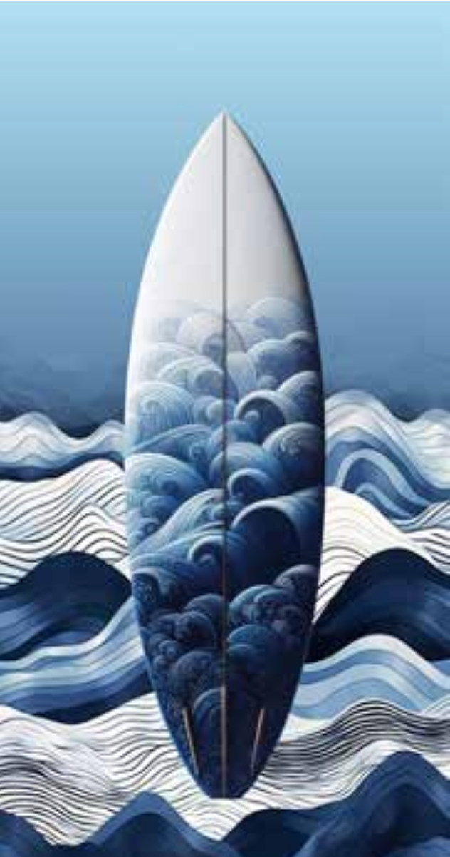 Patterned Beach Towels made with 100% cotton along with sea wave patterns on it - Scud