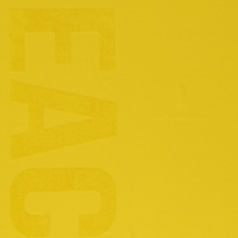 Yellow Unika Beach Towel made with 100% organic and sustainable cotton