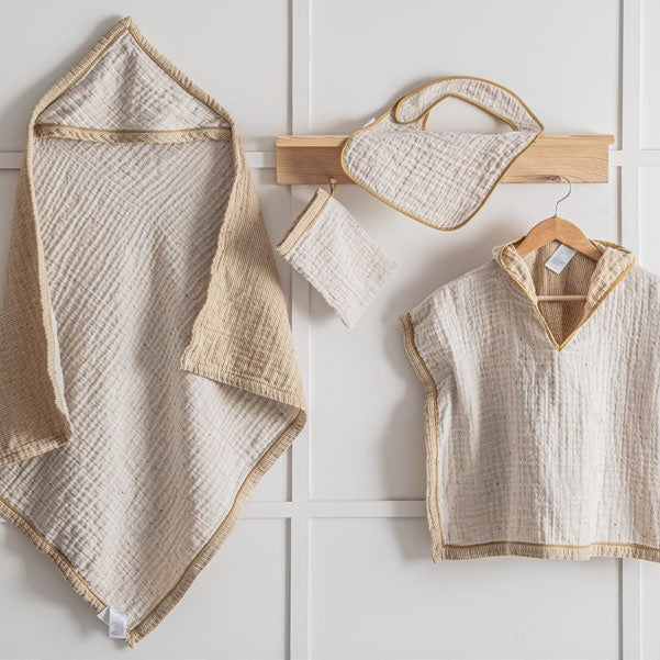 MELİNDA MUSLIN PONCHO SET