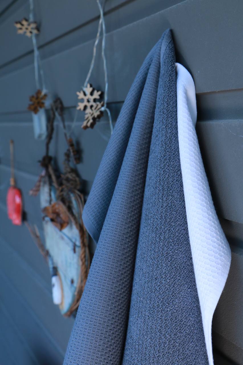 Minoa - USA Canada - Sustainable Luxury - Elvin Organic Aegean Cotton Kitchen Towel