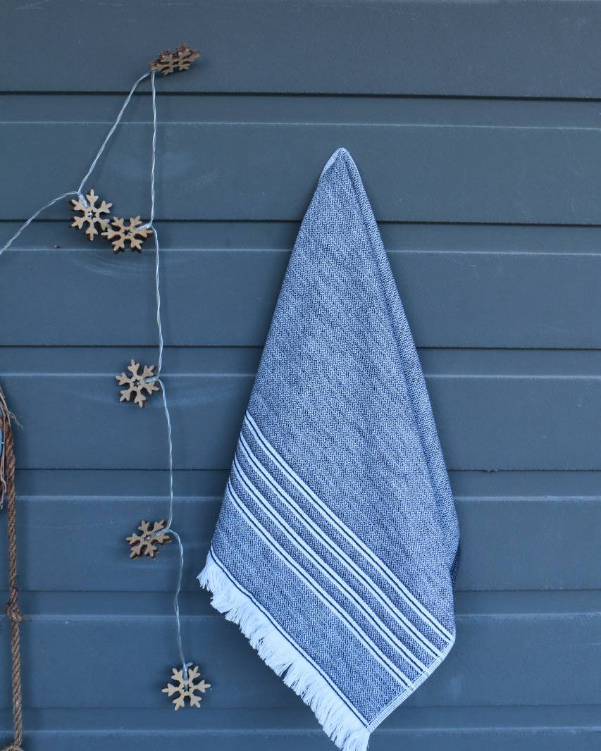 Minoa - USA Canada - Sustainable Luxury - Elis Organic Aegean Cotton Kitchen Towel