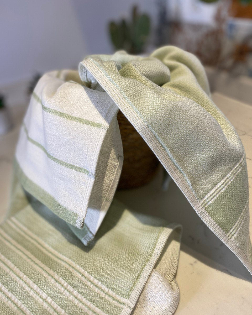 Minoa - USA Canada - Sustainable Luxury - Elis Organic Aegean Cotton Kitchen Towel