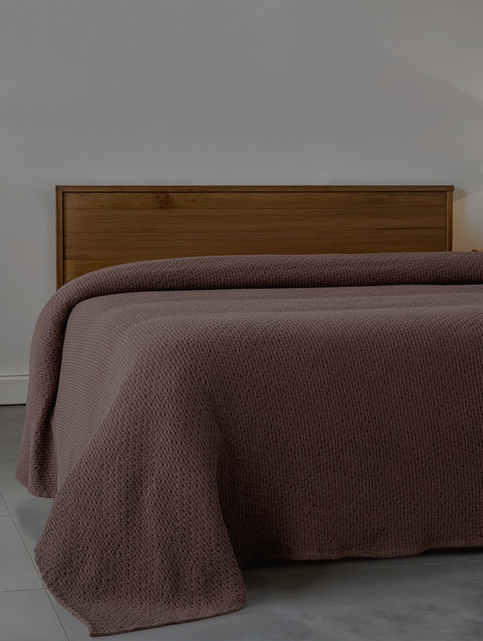 Minoa's luxury bedding colour of modern brown