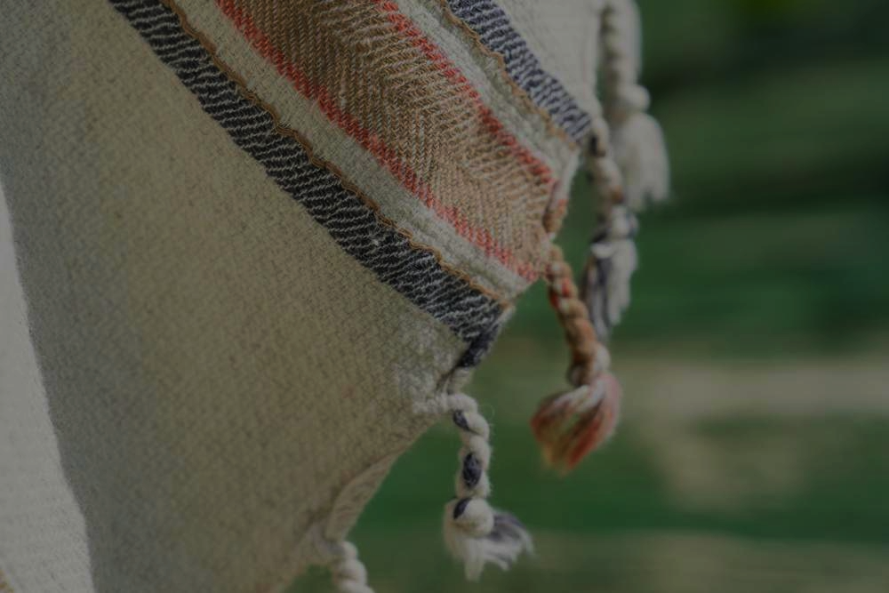 Person harvesting cotton in a sunlit field, symbolizing the natural and sustainable sourcing of Minoa Home’s luxury fabrics