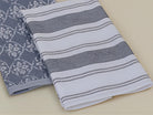 Classic navy Kitchen Towel - Viva in 100% cotton, designed for maximum absorbency and a sleek, modern look