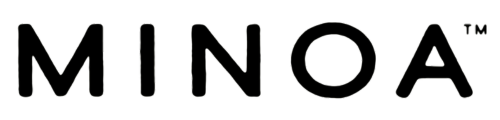 Black Minoa's only logo with transparent background