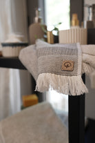 Minoa - USA Canada - Sustainable Luxury - Hasna Organic Aegean Cotton and Linen Bath Set
