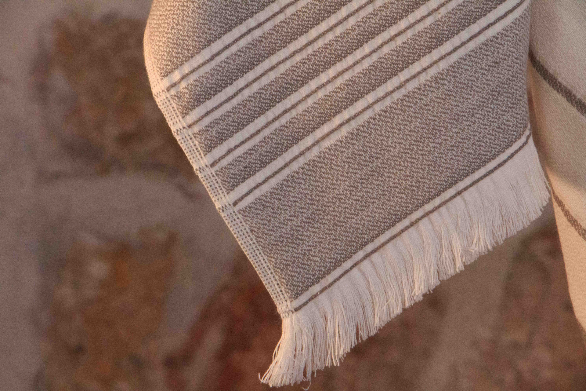 Minoa - USA Canada - Sustainable Luxury - Elis Organic Aegean Cotton Kitchen Towel