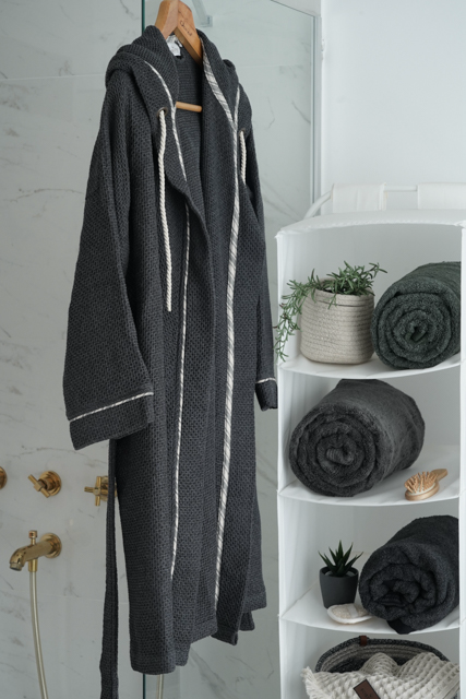 Minoa - USA Canada - Sustainable Luxury - Naia Panama Unisex Robe