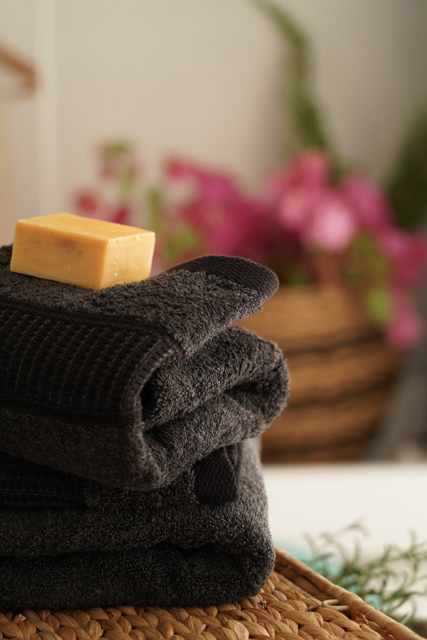 Minoa - USA Canada - Sustainable Luxury - Naia & Cotton Hand Towel