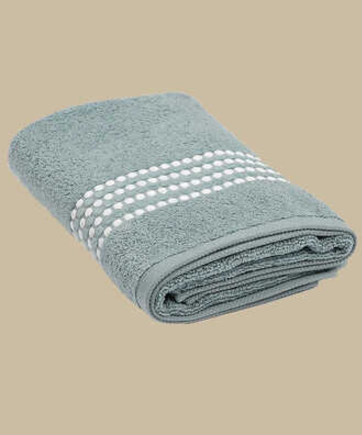 Classy 460-GSM Cotton/Viscose Towel in mint, an organic cotton towel featuring a soft, soothing colour and plush texture for a comfortable post-bath experience
