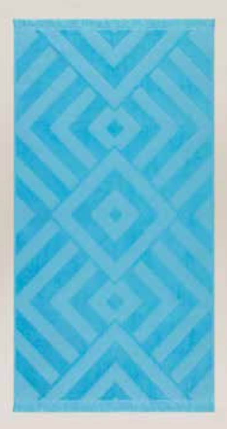 Blue PESHTEMAL Maris Towel crafted with delicate patterns and fine fabrics